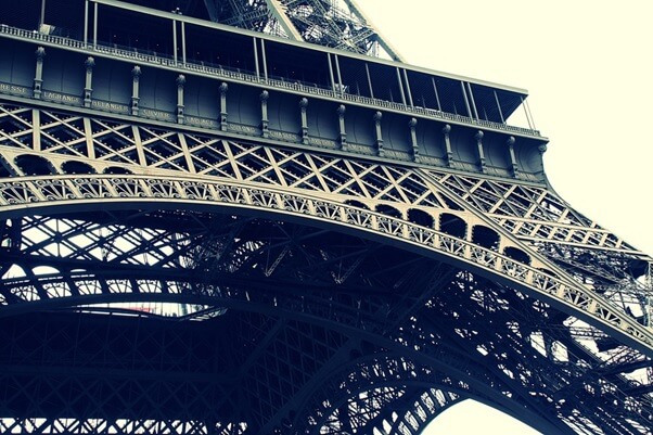 Der Pariser Eiffelturm